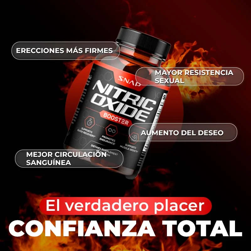 NITRIC OXIDE SNAP | Potencia tu rendimiento al máximo con cada capsula