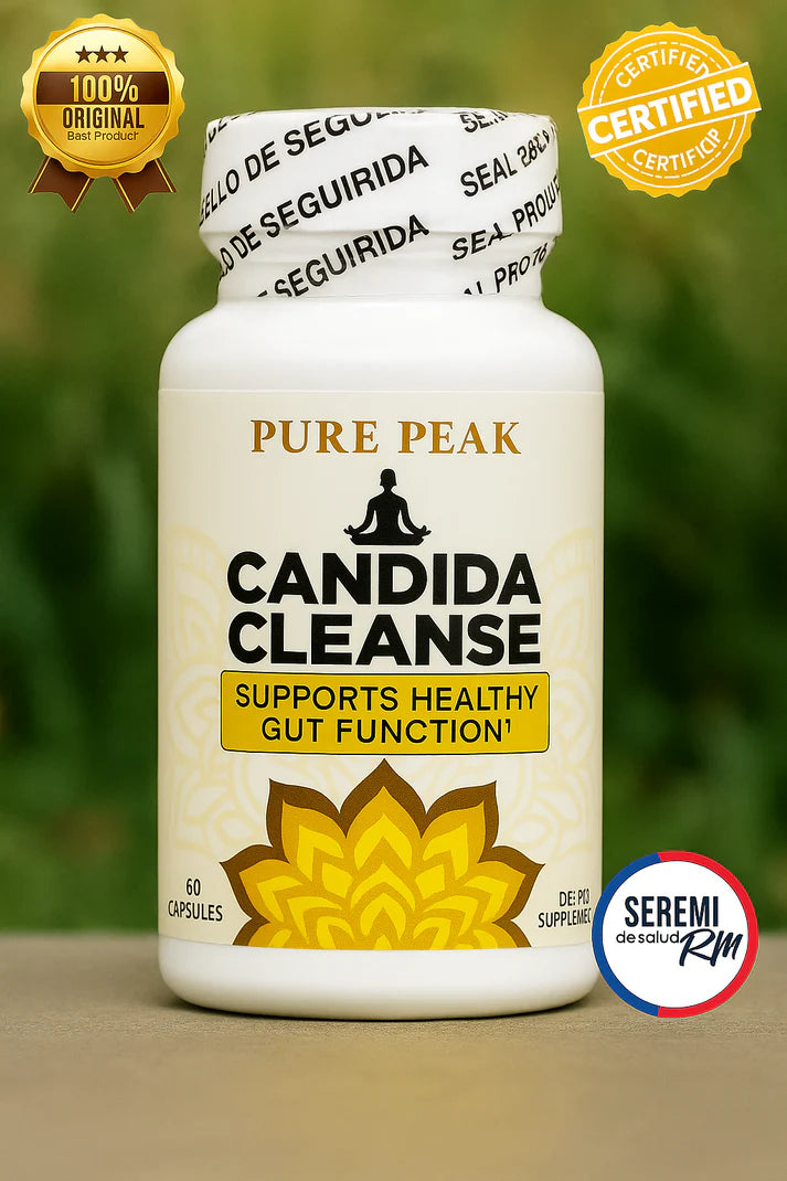 CÁNDIDA CLEANSE ORIGINAL 🍄 - Detox natural para reducir hinchazón y mejorar tu digestión