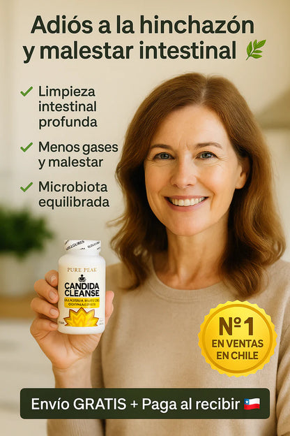 CÁNDIDA CLEANSE ORIGINAL 🍄 - Detox natural para reducir hinchazón y mejorar tu digestión
