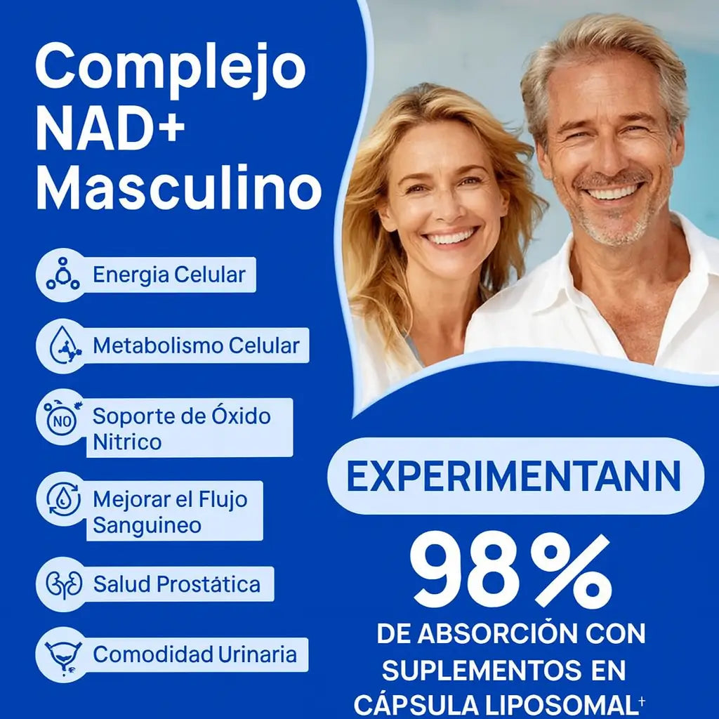 Liposomal NAD+ para hombre